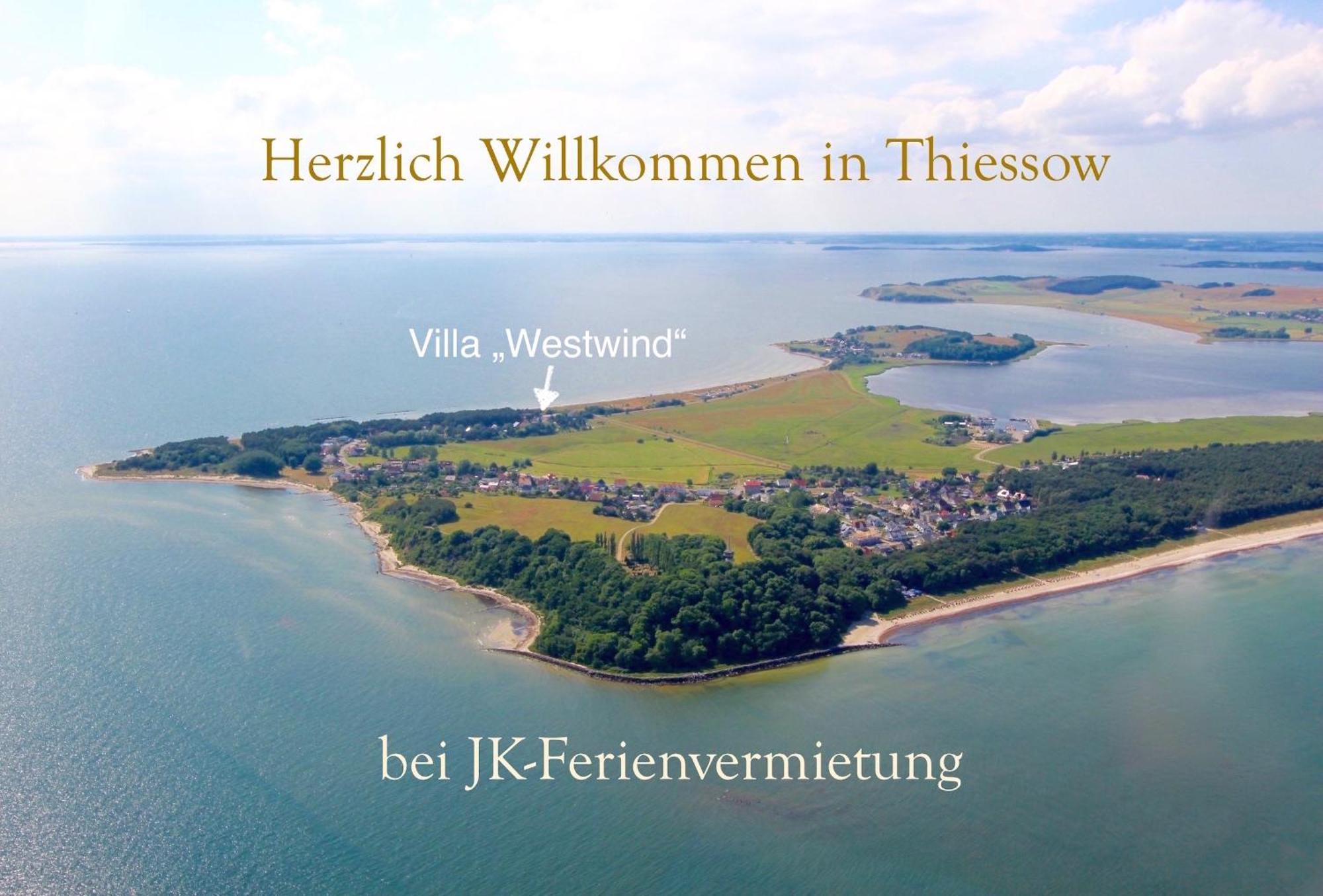 Ferienwohnung1 In Der Villa Westwind Thiessow Eksteriør billede